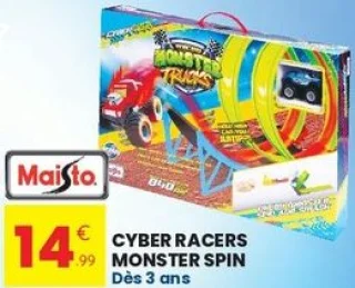 Maisto Cyber Racers Monster Spin