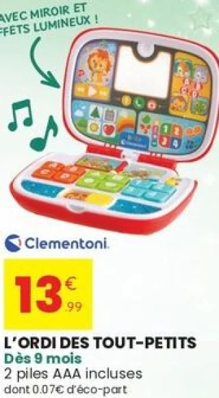 Clementoni L'ordi des tout-petits