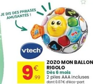 Vtech Zozo mon ballon rigolo