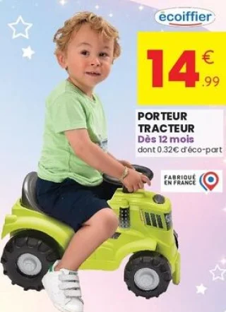Porteur tracteur Écoiffier