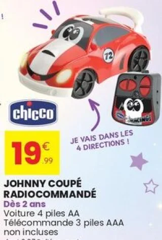 Johnny Coupé radiocommandé Chicco