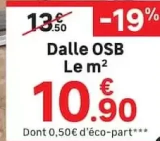 Dalle OSB 3 Swiss Krono