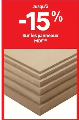 Panneaux MDF