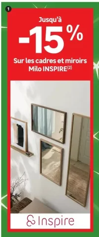 Cadres et miroirs Milo Inspire
