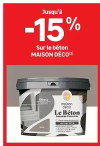 Peinture béton MAISON DÉCO Le Béton Intérieur/Extérieur