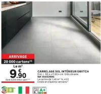 Carrelage sol intérieur Switch