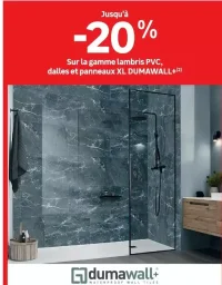 Lambris PVC, dalles et panneaux XL DUMAWALL+