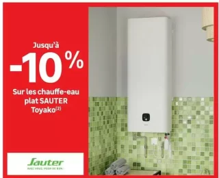 Chauffe-eau plat SAUTER Toyako