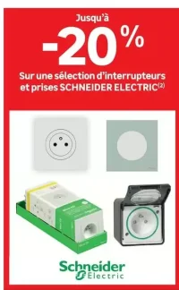 Interrupteurs et prises Schneider Electric