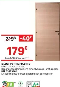 Bloc-porte Madrid