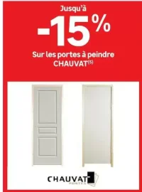 Portes à peindre Chauvat