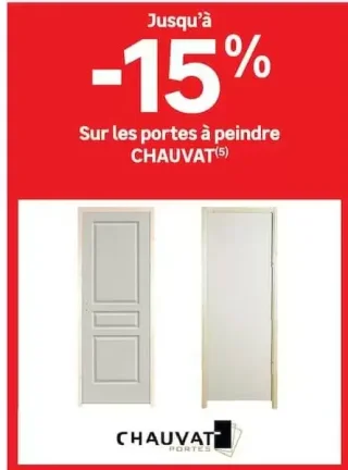 Portes à peindre Chauvat
