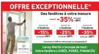 Fenêtres à votre mesure Leroy Merlin