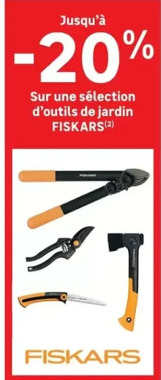 Sélection d'outils de jardin Fiskars