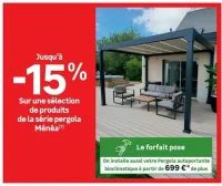 Pergola série Ménéa