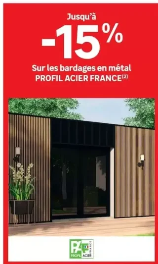Bardages en métal PROFIL ACIER FRANCE