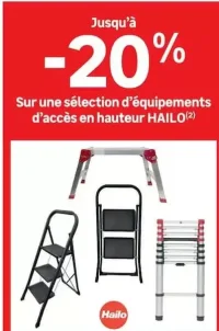 Sélection d'équipements d'accès en hauteur Hailo