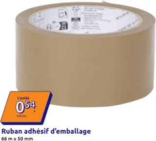 Ruban adhésif d'emballage