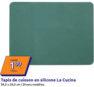 Tapis de cuisson en silicone La Cucina
