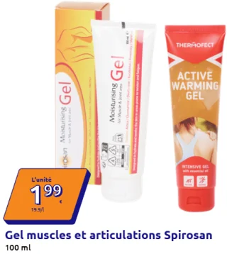 Gel muscles et articulations Spirosan 100 ml