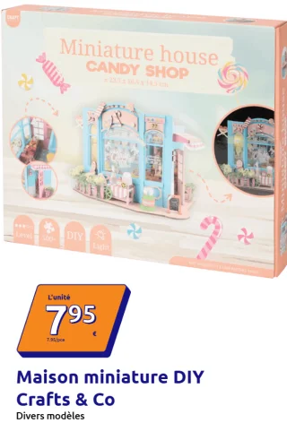Maison miniature DIY Crafts & Co