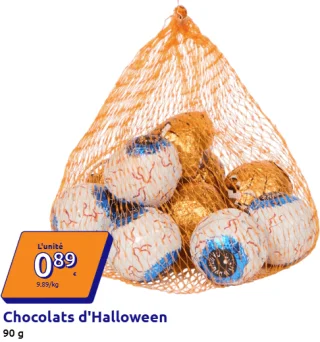 Chocolats d'Halloween 90 g