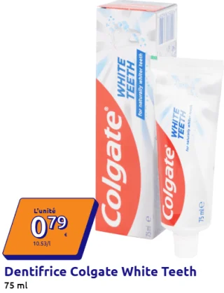 Dentifrice Colgate White Teeth 75 ml
