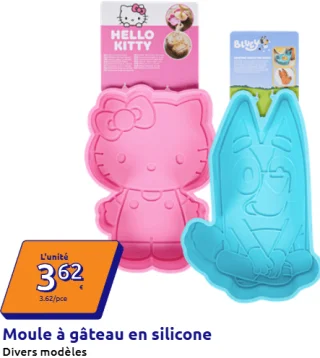 Moule à gâteau en silicone Divers modèles