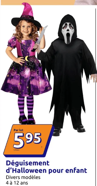 Déguisement d'Halloween pour enfant