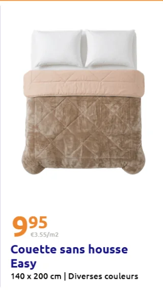 Couette sans housse Easy