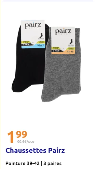 Chaussettes Pairz