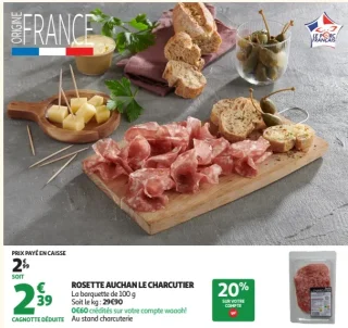 Rosette Auchan Le Charcutier