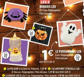 Décorations Halloween LED