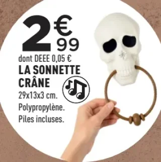 La sonnette crâne