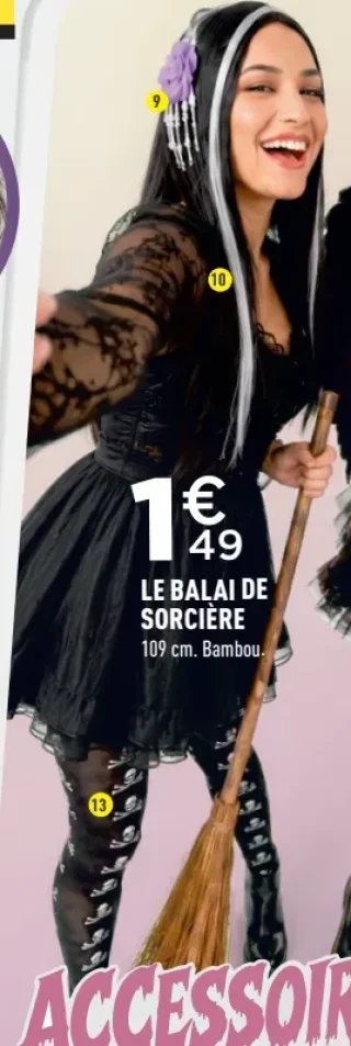 Le balai de sorcière
