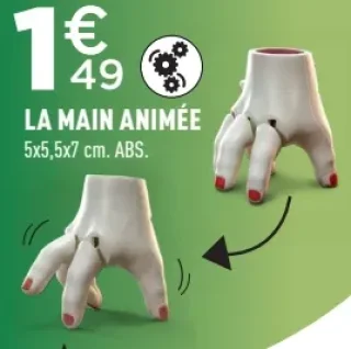 LA MAIN ANIMÉE