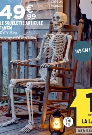 LE SQUELETTE ARTICULÉ 165 CM