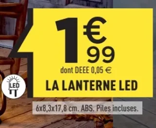 LA LANTERNE LED