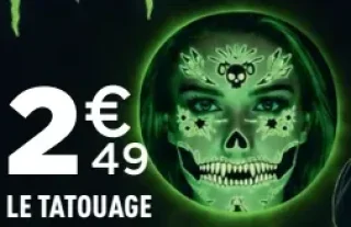 Le tatouage phosphorescent