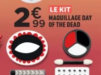 Le kit maquillage Day of the Dead