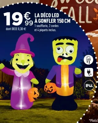 La déco LED à gonfler 150 cm