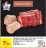 Promo Viande bovine : Pot au feu avec os (plat de côtes et poitrine avec os) ou Pot au feu ** avec os à mijoter Jean Rozé