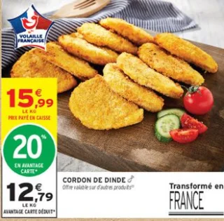 CORDON DE DINDE