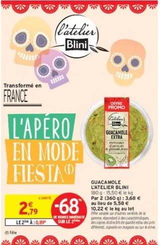 Guacamole L'Atelier Blini