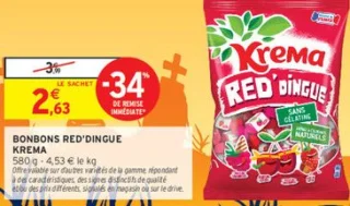 BONBONS RED'DINGUE KREMA