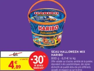 SEAU HALLOWEEN MIX HARIBO