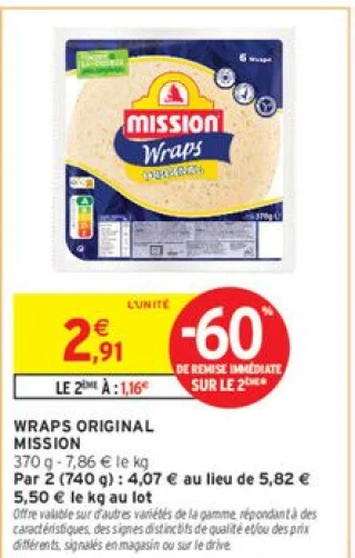 Wraps original Mission