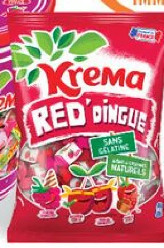 Bonbons Krema Red'dingue sans gélatine