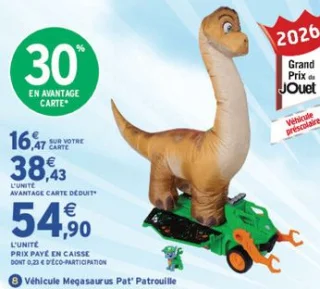 Véhicule Megasaurus Pat' Patrouille Spin Master