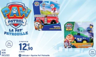 Véhicule + figurine Pat' Patrouille Spin Master
